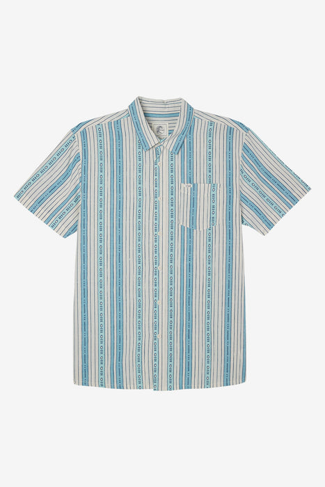 O'Neill OG Eco Stripe Standard S/S Shirt-Cream