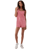 O'Neill Summerlin Solid Romper-Coral