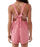 O'Neill Summerlin Solid Romper-Coral