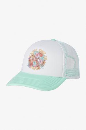 O'Neill Ravi Poly Trucker Hat-Ocean Wave