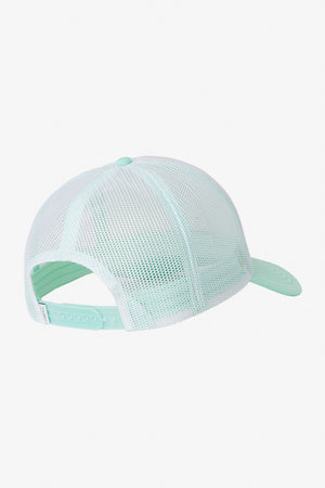 O'Neill Ravi Poly Trucker Hat-Ocean Wave— Alternate View