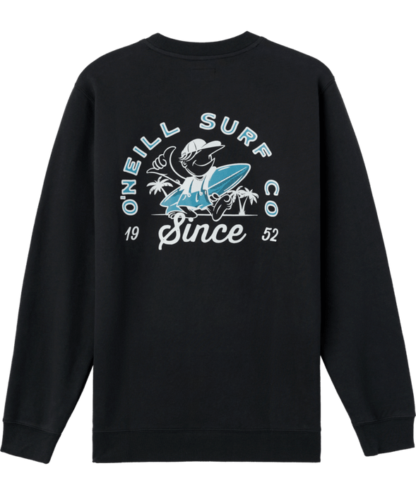 O'Neill Fifty Two Crew Sweatshirt-Dark Charcoal