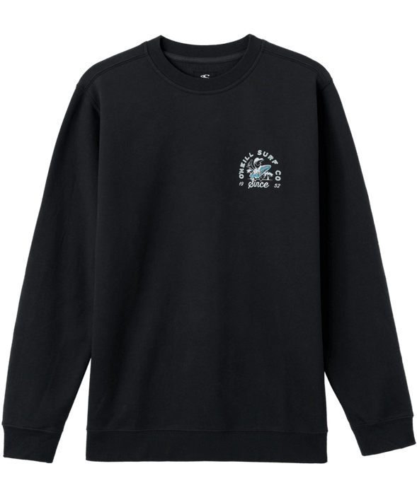 O'Neill Fifty Two Crew Sweatshirt-Dark Charcoal