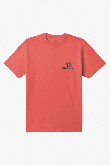 O'Neill Chill Bones Tee-Hot Red