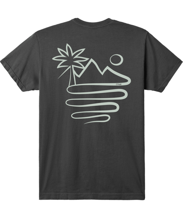 O'Neill OG Slide Tee-Dark Charcoal