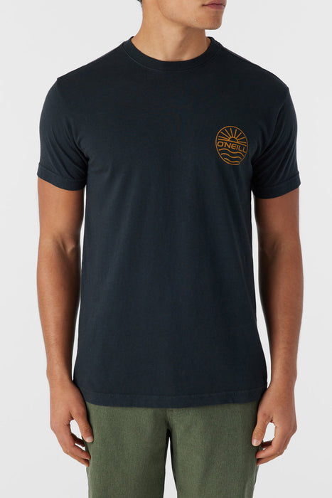 O'Neill JS Scenic Tee-Dark Charcoal