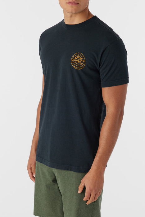 O'Neill JS Scenic Tee-Dark Charcoal