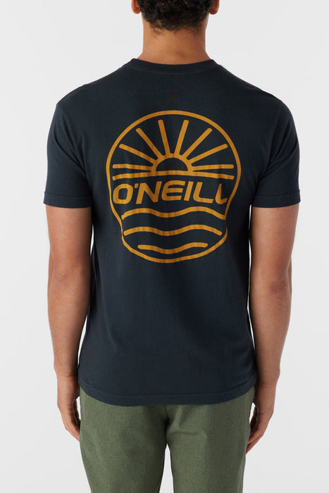 O'Neill JS Scenic Tee-Dark Charcoal