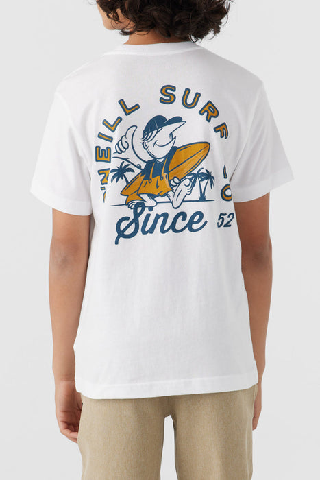 O'Neill Youth Cooper Tee-White