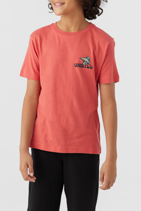 O'Neill Youth Chill Bones Tee-Hot Red
