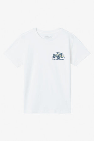 O'Neill Youth Free Wheelin' Tee-Heather Grey— Alternate View