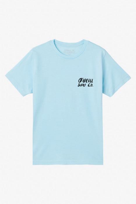 O'Neill Youth Closeout Tee-Sky Blue Heather