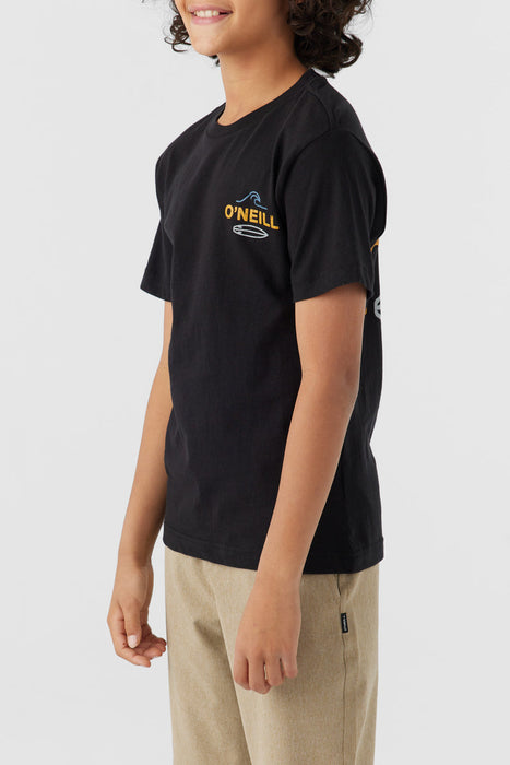 O'Neill Youth Rip Tide Tee-Black