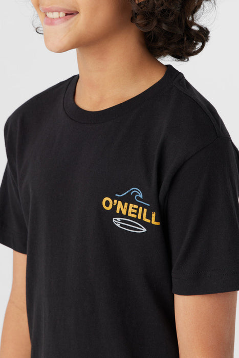 O'Neill Youth Rip Tide Tee-Black