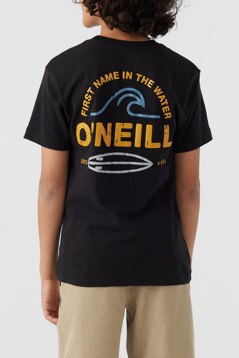 O'Neill Youth Rip Tide Tee-Black