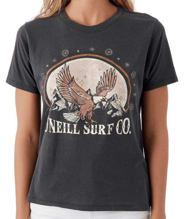 O'Neill Vintage Eagle Tee-Washed Black