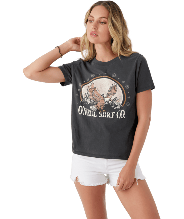 O'Neill Vintage Eagle Tee-Washed Black