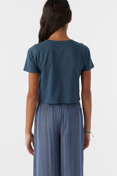 O'Neill Girls Surf It Tee-Slate
