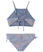 O'Neill Girls Sandrine Multi-Strap High Neck Bikini-Multi