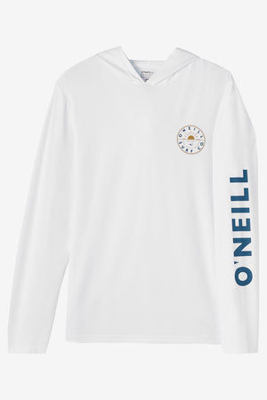 O'Neill TRVLR UPF Beams L/S Tee-White