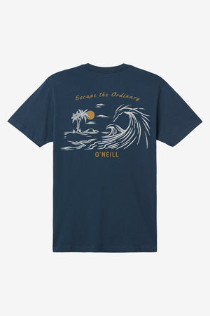 O'Neill The Breaks Tee-New Navy