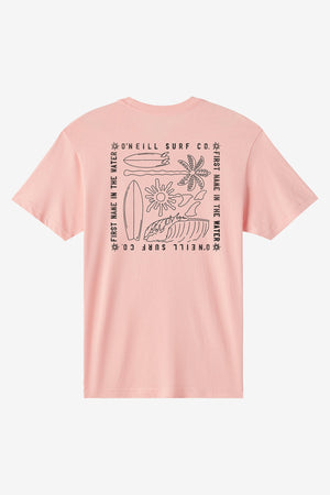 O'Neill Puzzle Pieces Tee-Candlelight