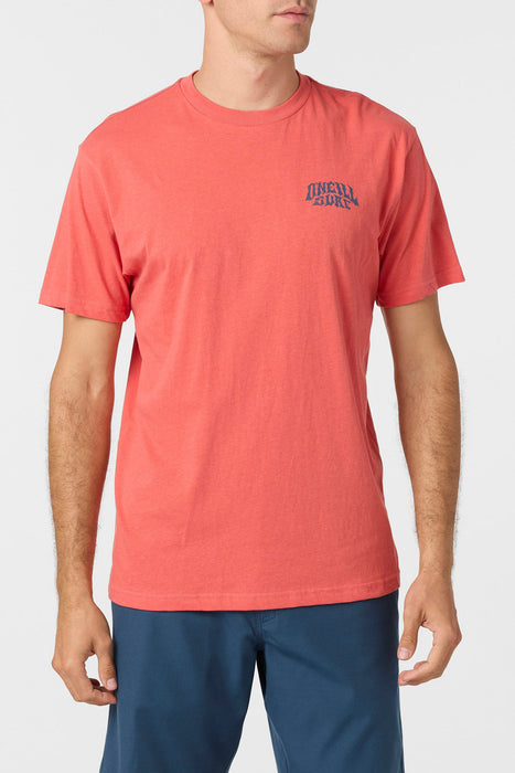 O'Neill Pump Tee-Hot Red