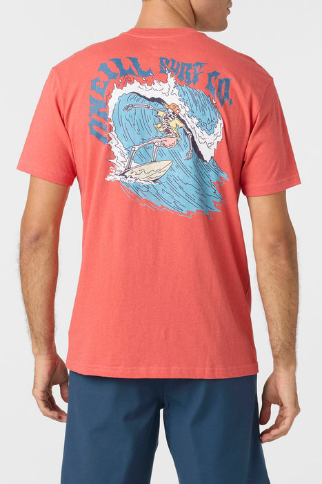 O'Neill Pump Tee-Hot Red
