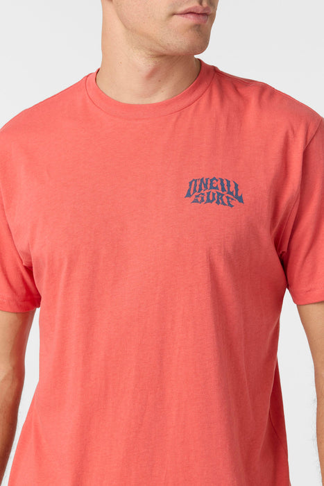 O'Neill Pump Tee-Hot Red