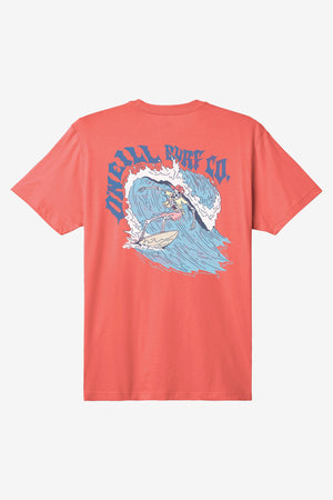 O'Neill Pump Tee-Hot Red