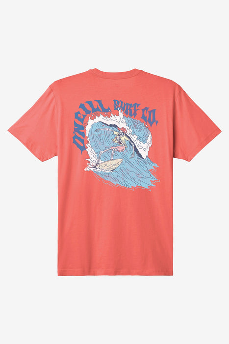O'Neill Pump Tee-Hot Red