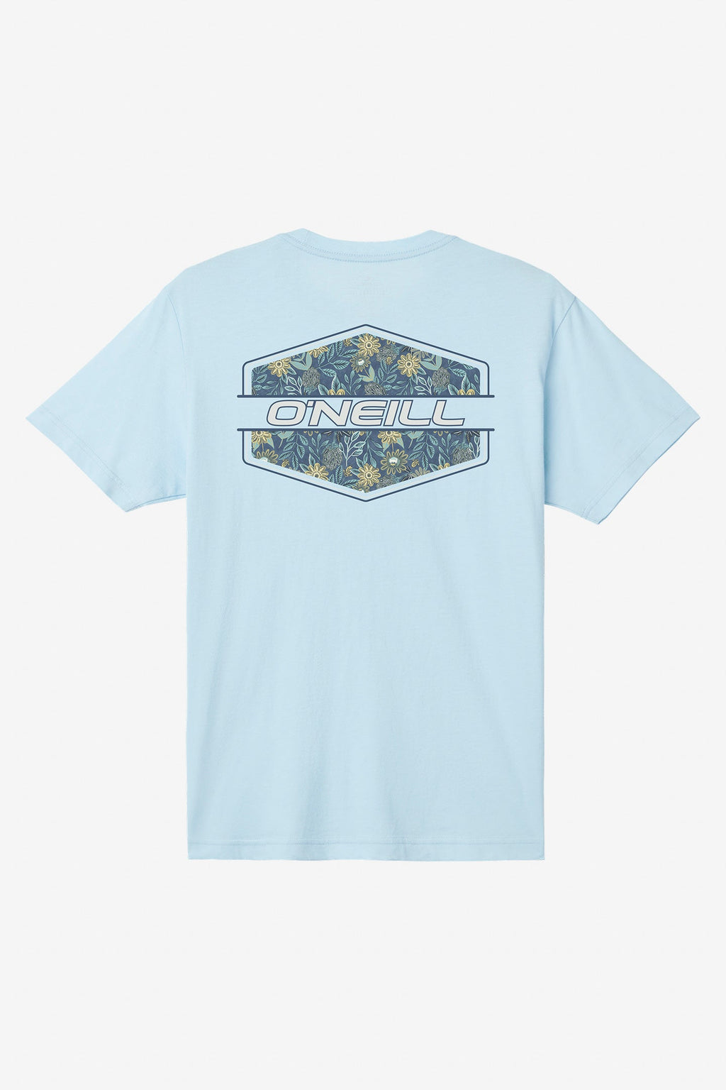 O'Neill Blended Tee-Sky Blue Heather