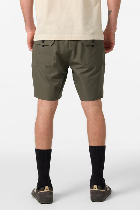 O'Neill Utility Scallop Hybrid 18 Shorts-Army