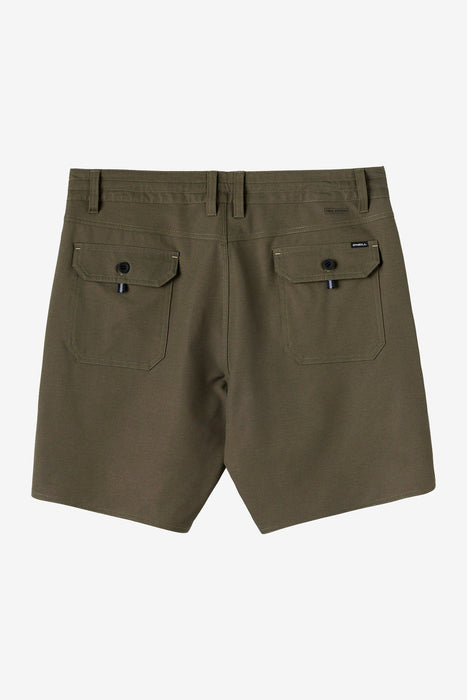 O'Neill Utility Scallop Hybrid 18 Shorts-Army