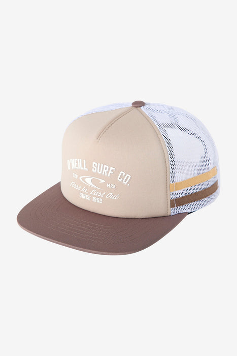 O'Neill Clutch Trucker Hat-Khaki