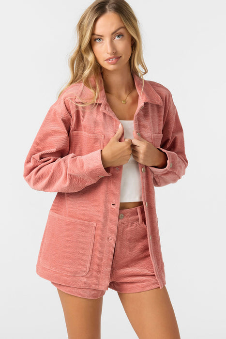 O'Neill Langford Shacket L/S Shirt-Desert Sand