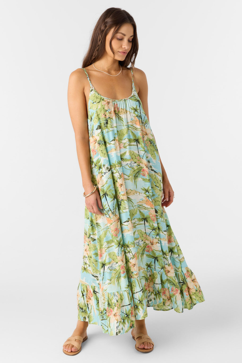 O'Neill Gabriela Dress-Nile Blue