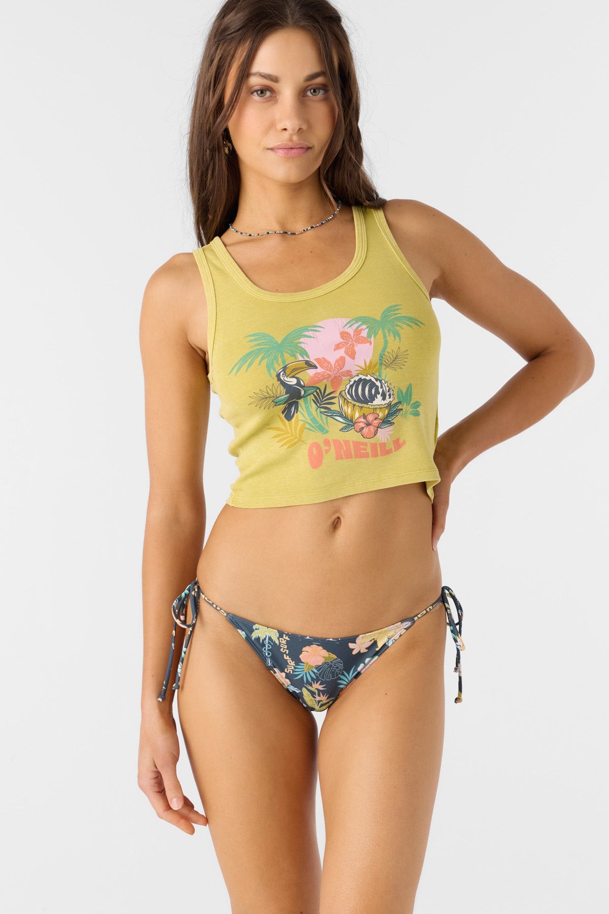 O'Neill Loindaflow Tricia Tank-Golden Green