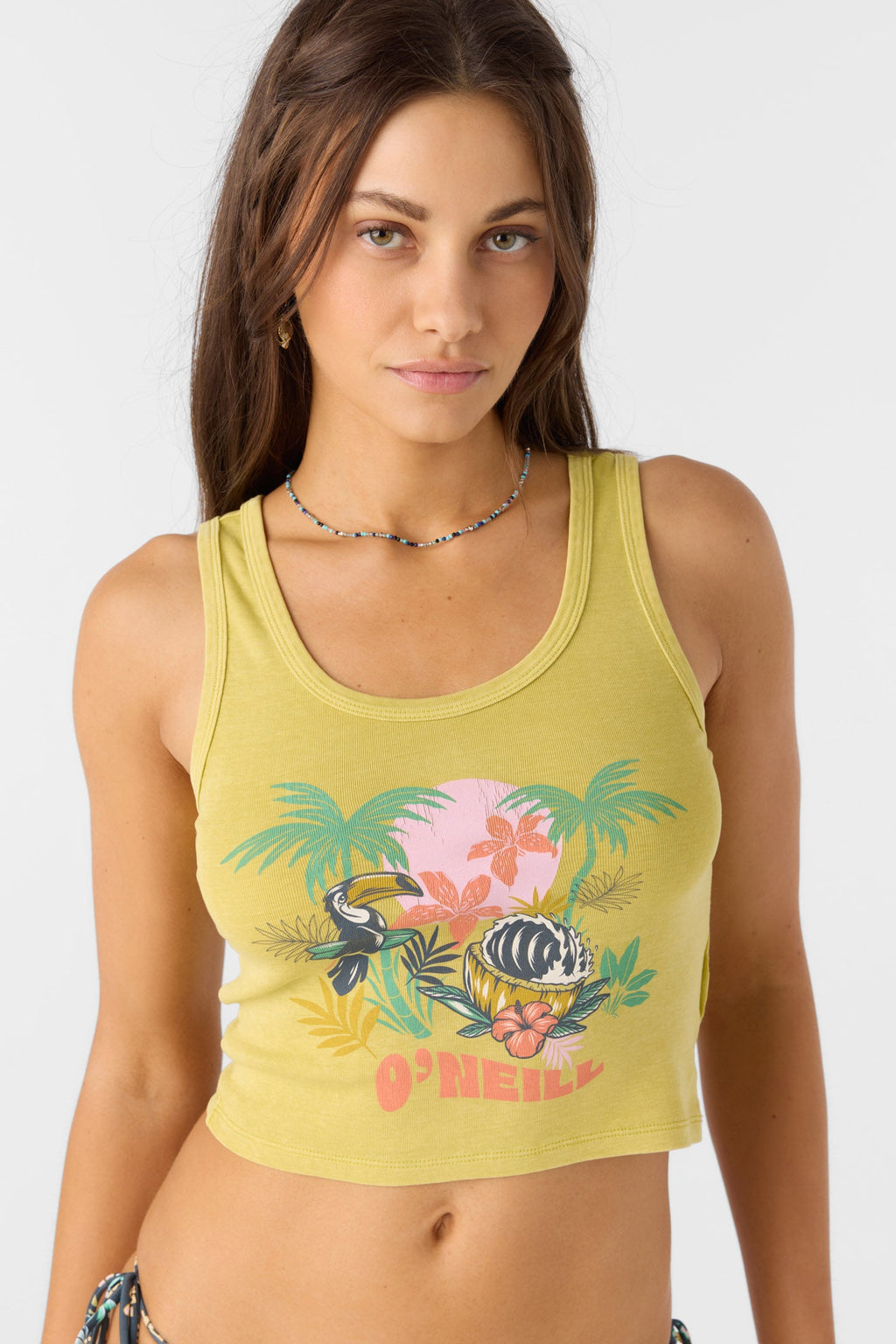 O'Neill Loindaflow Tricia Tank-Golden Green
