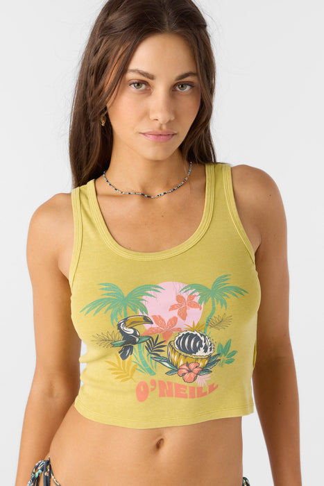 O'Neill Loindaflow Tricia Tank-Golden Green