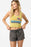O'Neill Retro Stripe Tank-Golden Green