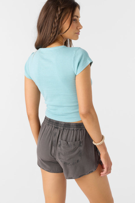O'Neill Coastal Cowgirl Tee-Nile Blue