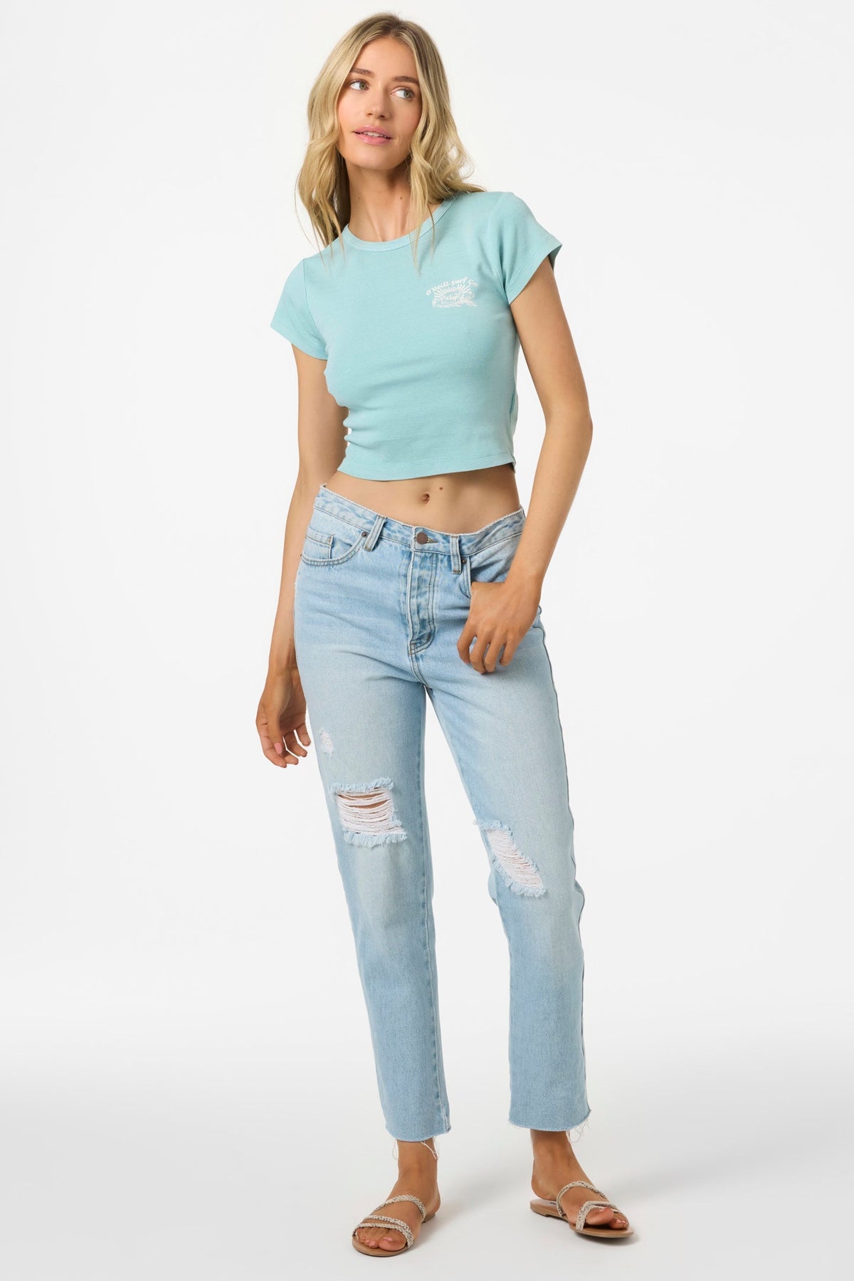 O'Neill Beach Club Tee-Nile Blue