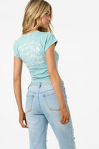O'Neill Beach Club Tee-Nile Blue