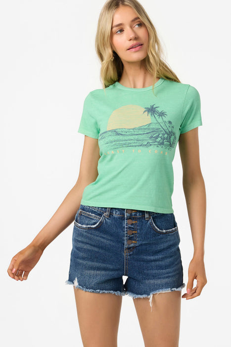 O'Neill Coastal Vibes Tee-Jade Cream