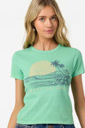 O'Neill Coastal Vibes Tee-Jade Cream