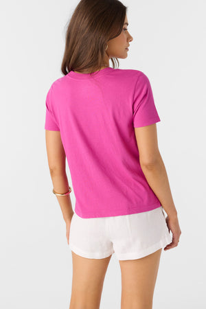 O'Neill Seashell Shore Tee-Fuchsia