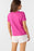 O'Neill Seashell Shore Tee-Fuchsia