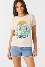 O'Neill Loindaflow Boy Tee-Tapioca