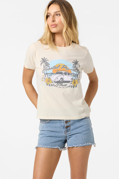 O'Neill Coastal Paradise Tee-Tapioca